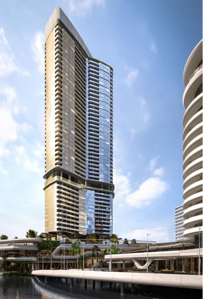 Completed commercial insulation for Destination Gold Coast Tower 1
